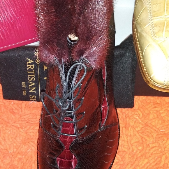 BRAND NEW!..MINK and GATOR Boots! - Picture 2 of 4